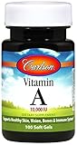 Carlson Labs Vitamin A 10000 IU Dietary Supplement (250 Softgels)