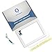 Fixcracked Touch Screen Replacement Parts Digitizer Glass Assembly for Ipad 2 (White)
