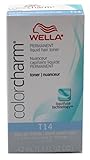 Wella Color Charm Liquid Toner #T14 Pale Ash Blonde (42ml) (2 Pack)