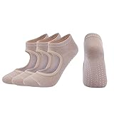 Aruweoi Yoga Socks Non Slip Skid Socks for Pilates