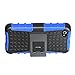 Korecase Phone Case for iPhone Samsung Cell Phone, Armor Heavy Duty Protection Rugged Dual Layer Hybrid Shockproof Case Protective Cover (i4 Blue)