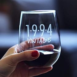 Vintage 1994-29th Birthday Stemless Wine Glass