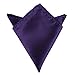 I-MART 12 Pcs Mens Solid Mixed Color Pocket Square Wedding Handkerchiefs