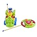 FunsLane Cartoon RC Train Toy with Action Figure Electric Radio Control Car with Music and Lights for Toddlers and Kids