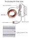 33Ft Photo Clip Fairy Lights with 50 Clips - LECLSTAR 100 LED String Lights for Hanging Pictures, USB Powered - Perfect Bedroom and Wedding Decor