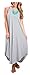 ETCYY Women's Summer Casual Stripe Sleeveless Loose Beach Maxi Dress
