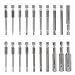 K Kwokker Bolts and Nuts, Washers Stainless Steel Hex Socket Screw Head Screws Assortment with Storage Box