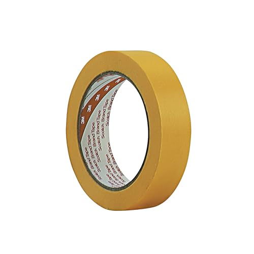Scotch Cinta de Enmascarado 244, Dorado, 30 mm x 50 m, 8 Rollos