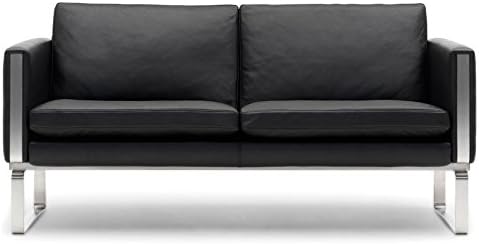 Amazon Com Mlf Hans Wegner Fully Italian Leather Upholstered