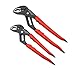 Crescent Brand 2PC SET RT400SG Tongue Groove Pliers Grip Zone 10", 12"