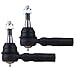 ECCPP Tie Rod Suspension Kit 02 03 04 05 06 07 08 09 10 for Dodge Ram 1500 Pickup 2500 3500 Pickup RWD 2Pcs ES3538 Outer Tie Rod Ends