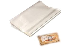 Cellophane Packaging Sheets, 300 PCS 11.8x11.8inch Cellophane Paper Sheet for Bread Cakes Desserts, Cellophane Wrap Packaging