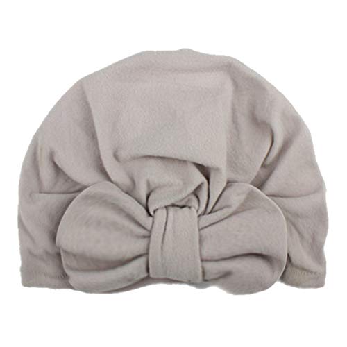 Huuflyty 6pcs Baby Hat Newborn Cotton Cloth Turban Kids Cool Beanie Hats Soft Cotton for Infant Baby Hospital Cap (LH018) - Thumbnail 2