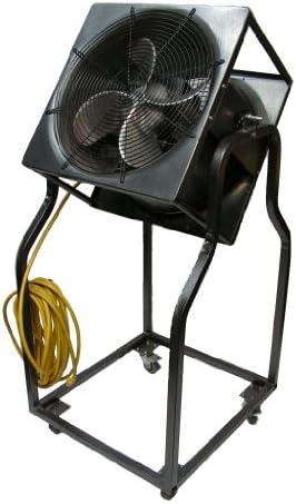 Supervac Hazardous Location Electric Motor Fan with Tilt Stand, 24" Blade Diameter (Pack of 1)