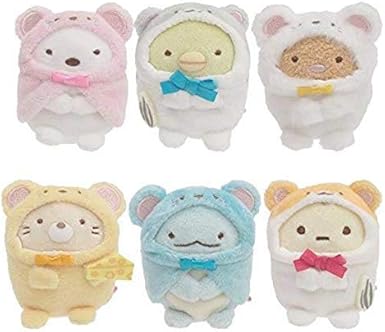 Amazon.co.jp | サンエックス すみっコぐらし てのりぬいぐるみ 2020年干支 6種セット | ホビー 通販