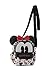 2-in-1 Minnie Mouse 3D 6in Cross-body bag/Mini Backpack-Interchangeable Travel Mini Handbag