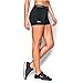 Under Armour Women's HeatGear Armour 3” Shorty, Black/Black, Medium