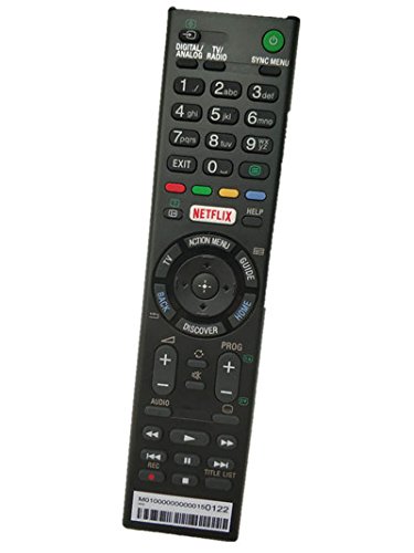 Replacement Remote Control For Sony RMT-TX102D RMTTX102D For Netflix Smart LED TV's