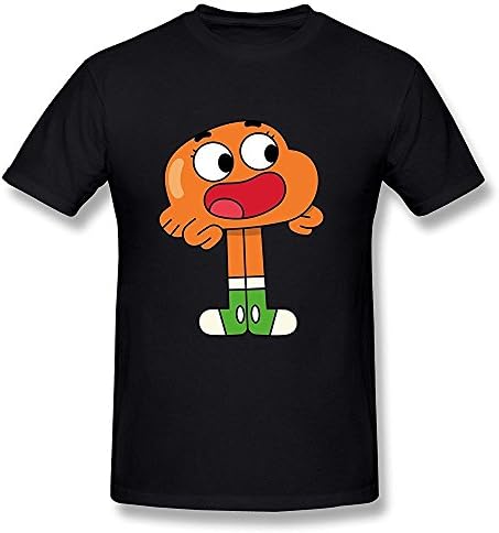 Custom O Neck Funny The Amazing World Of Gumball Darwin Watterson Men's T-Shirt