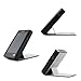 for Sony NW-WM1A NW-WM1Z, Hand Crafted Miter Leather Case Cover for Sony Walkman WM1 WM1A WM1Z Case Cover[Patented Stand Case] (Black)