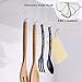Ninth Five Adhesive Hooks for Hanging Wall Hooks, 22lb Strong Sticky Ceiling Door Hooks, Stainless Steel Transparent Towel Coat Hooks for Home Bathroom Kitchen Outdoor (12)