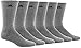 adidas Men's Athletic Cushioned Crew Socks (6-Pair)