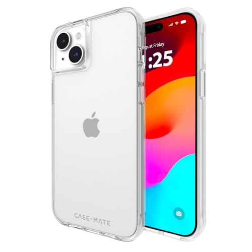 CASE-MATE Coque Robuste pour iPhone 15 Plus – Transparente... en promo sur Amazon