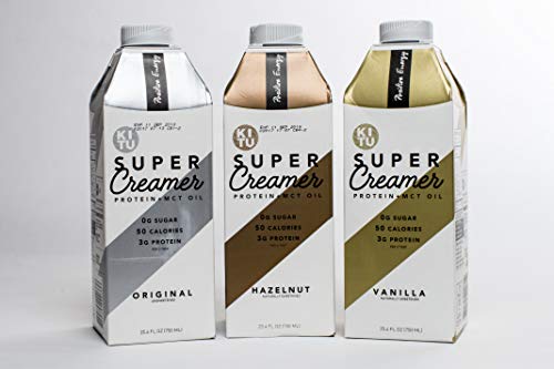 Kitu by SUNNIVA Hazelnut Super Creamer with Protein and MCT Oil, Keto Approved, 0g Sugar, 3 g Protein, 50 Calories, Pack of 2 - Thumbnail 4