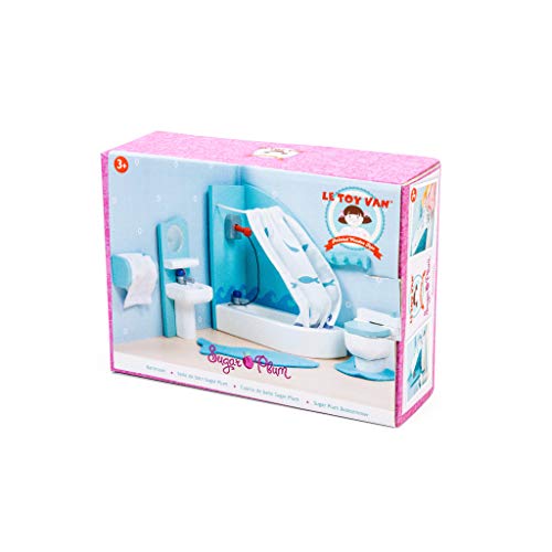 Le Toy Van Dollhouse Furniture & Accessories, Sugar Plum Bathroom