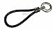 AM Landen Braided Keychain Key Rings Handbags Charms Best Friend Girls Keychain(Black)
