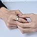 King Will 8mm Mens Tungsten Carbide Ring Laser Celtic Knot Polish Edge Wedding Band Size 7-14