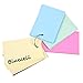 BCP Pack of 2 Binder Ring Easy Flip Flash Cards Study Cards, 3-1/2 x 2-3/8 Inches