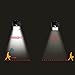 [Larger Version 16LED with Push-button Switch] Outdoor Solar Motion Lights-Built in 2200mah Rechargeable Lithium Battery-Motion Sensor Activated-For Patio Deck Yard Garden Home,2 Modes