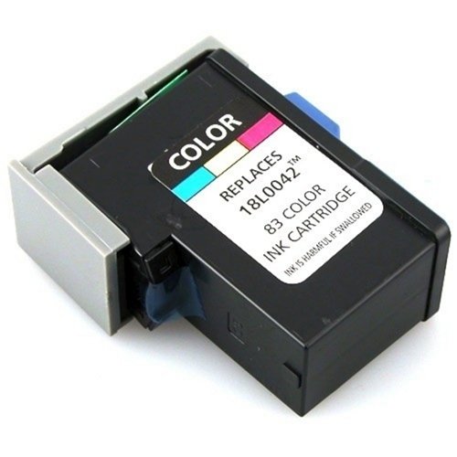 COMPATIBLE Lexmark 83 Ink Cartridge (Lexmark 18L0042). Color Inkjet Cartridge