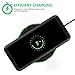 Wireless Charger Charging Pad Compatible for iPhone X, iPhone 8/8 Plus, Nexus 7/6/5, Galaxy S9/S9+/S8/S8+/S7/S7 Edge/S6, Nokia1520 and Other Devices, Provides Fast Charging Black