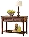 Signature Design by Ashley Woodboro Traditional Console Sofa Table, Dark Brown