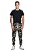 PROGO USA Men's Joggers Sweatpants Basic Fleece Marled Jogger Pant Elastic Waist (X-Large, Camouflage)
