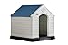 Confidence Pet Large Waterproof Plastic Dog Kennel Outdoor House Green