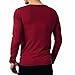 LOGEEYAR Mens Slim Fitted Casual Short Sleeve Button T-Shirts Contrast Color Stitching Tees Tops Z-red
