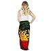Women's Rasta Lion Beach Pool Wrap Cover Up Sarong-Rasta A-One Size