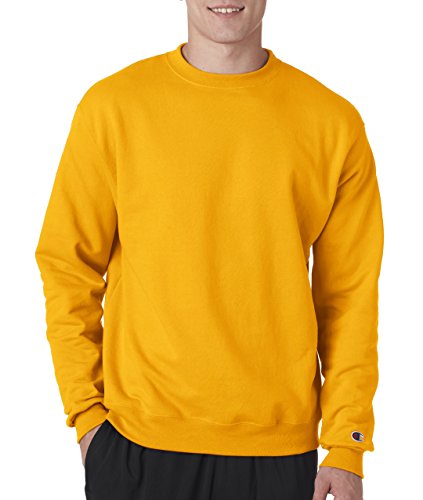 Champion Ladies 9 oz., 50/50 EcoSmart Crew (S600) -GOLD -L