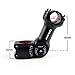 25.4 Stem 0-60 Degree Adjustable Bike Stem 110mm Bike Handlebar Stem Riser for Mountain Bike, Road Bike, BMX, MTB (Only Fit 1″/25.4mm Handlebar)thumb 1