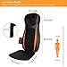 Shiatsu Back Massager Massage Chair Pad with Heat, Full Back Kneading, Adjustable Neck Height and Vibration - Relieve Muscle Pain for Neck Shoulder Back and Hip - Home & Office Use