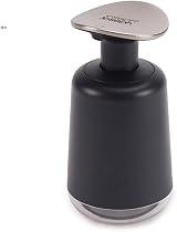 Joseph Joseph Presto Hygienic Bathroom Soap Dispenser Grey Stainless view 4