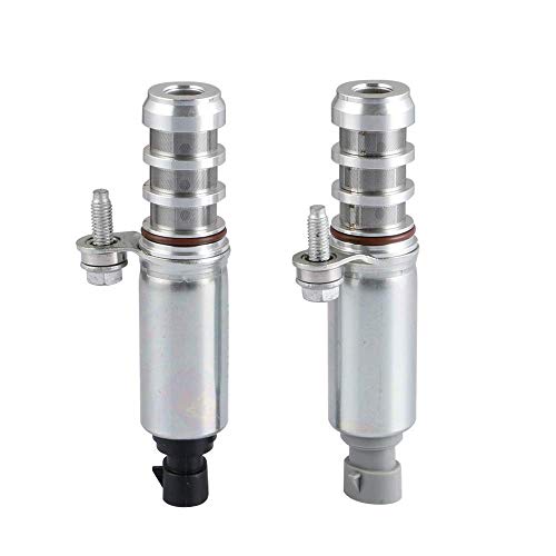 Soosee Intake & Exhaust Camshaft Position Actuator Solenoids 12655420 12655421 for Chevy Cobalt,HHR,Malibu,Equinox,GMC Terrain, Pontiac G6& more GM Vehicles 2.0 2.2 2.4L Replaces OE#12655421 12655420