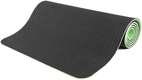 TPE Fitness Mat Respetuoso del Medio Ambiente De Dos Colores Mat ...