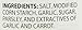 McCormick Culinary Garlic Salt,6.25 Ounce