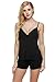 Ekouaer Pajama Sets Womens Sexy Sleepwear Viscose Cami and Shorts Set XS-XXL