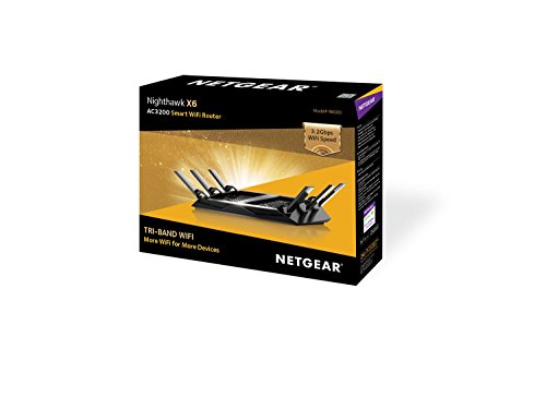 Netgear-R8000-100PAS-Nighthawk-X6-Wireless-Router-80211ABGnAC-Desktop-Black