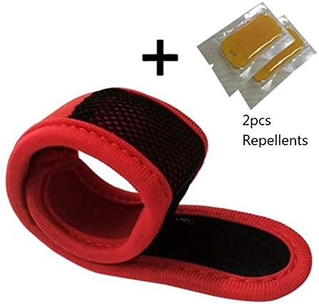 Mosquito Repellent Bracelet - Stretchy Bug Insect Bands for Adults & Kids - 100% naturall, Non-Toxic Ingredients (No Deet) - Waterproof & Long-Lasting for Bug-Free Camping, Hiking, Outdoors